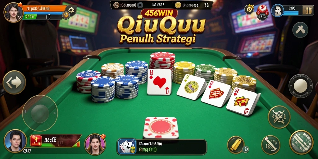 Tampilan gameplay seru dari 456WIN QiuQiu.
