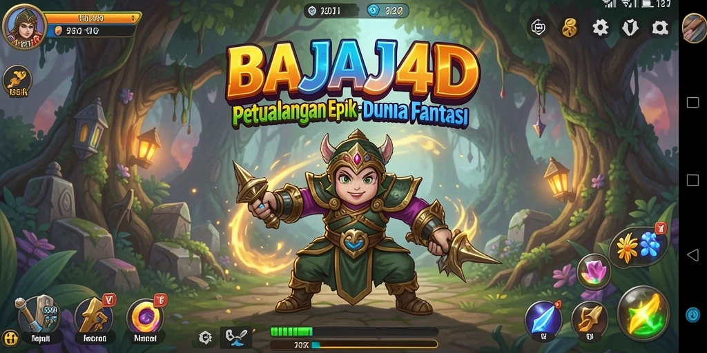 Tampilan gameplay seru dan interaktif dari BAJAJ4D.