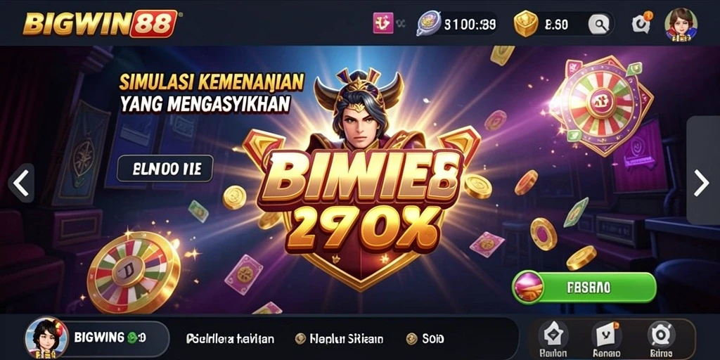 Screenshot gameplay menarik dari BIGWIN88 dengan tampilan grafis yang memukau.