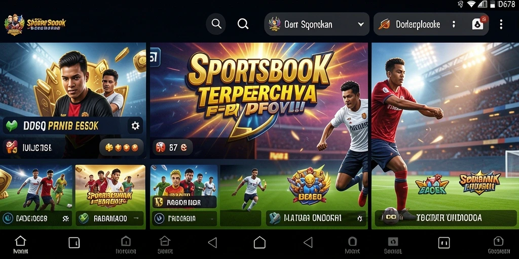 Screenshot gameplay ID678 menampilkan berbagai pilihan taruhan olahraga yang menarik.