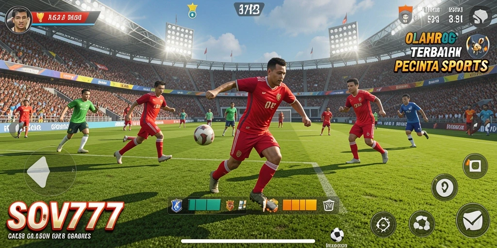 Screenshot SOV777 menunjukkan gameplay seru dan kompetitif dalam olahraga.